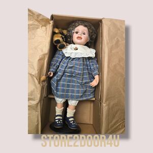 Boyds Bear Yesterdays Child Nicole & Buzz Sweeter Than Honey Porcelain Doll 4925